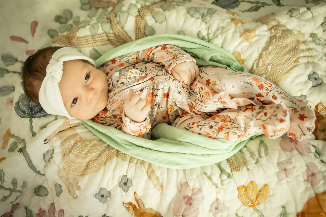 In Home Newborn Photoshoot | Asheville Family Photographer