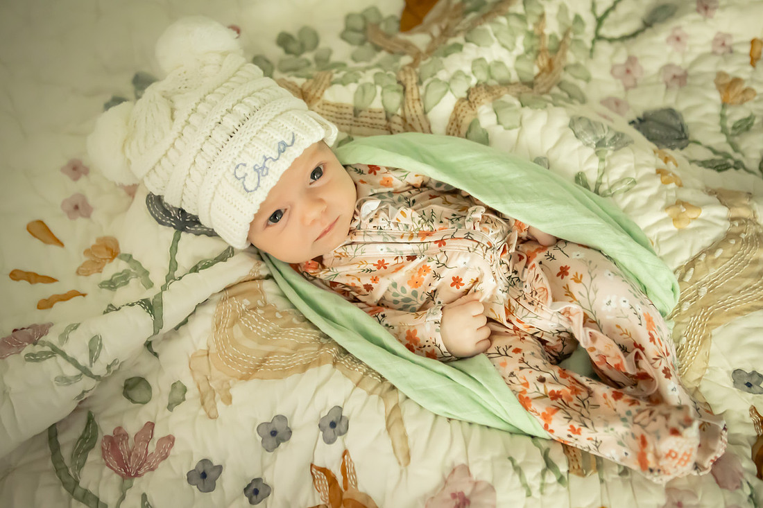 Asheville Newborn Baby Photographer in Home