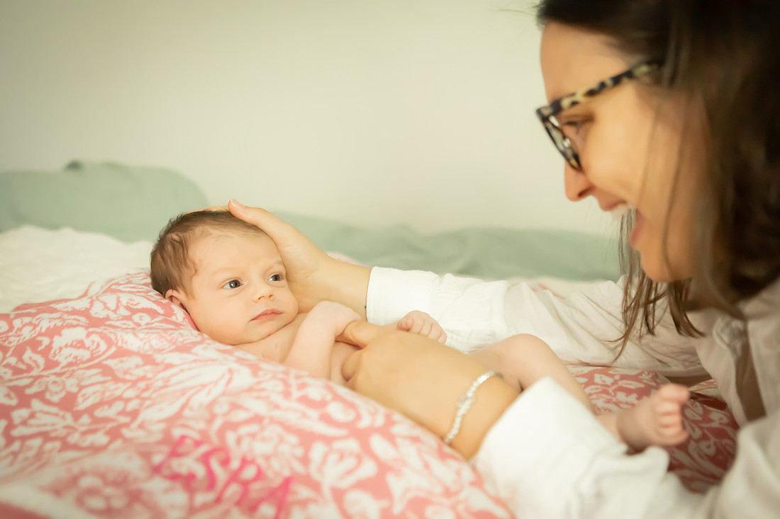 Asheville Newborn Baby Photographer in Home