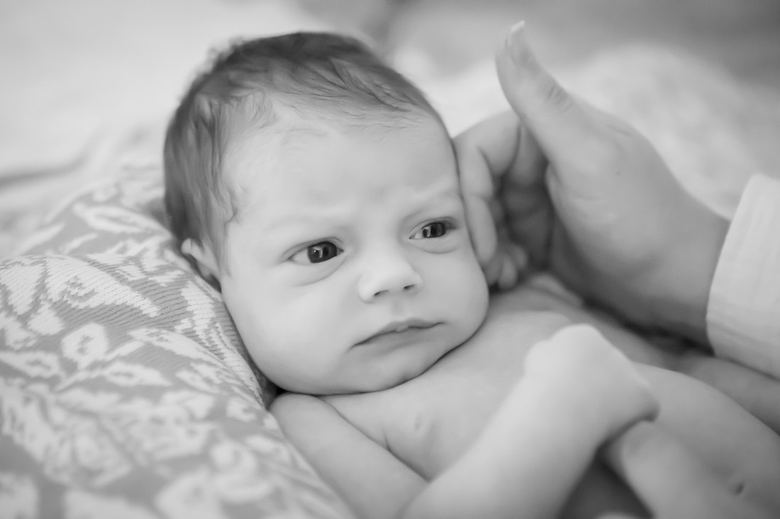 Asheville Newborn Baby Photographer in Home