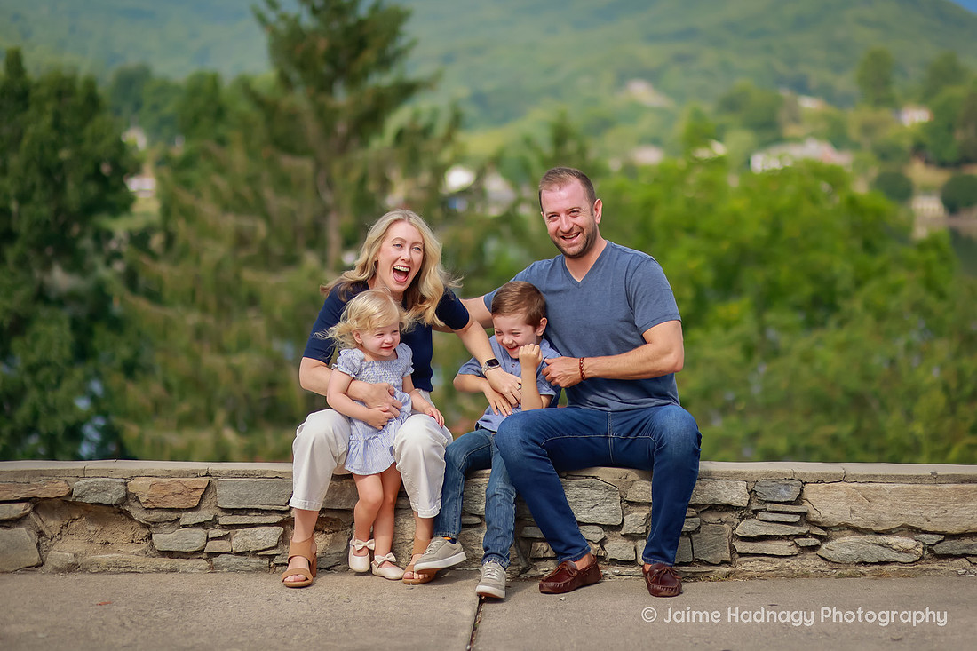 Family Photos in the Mountains | Asheville Photographer