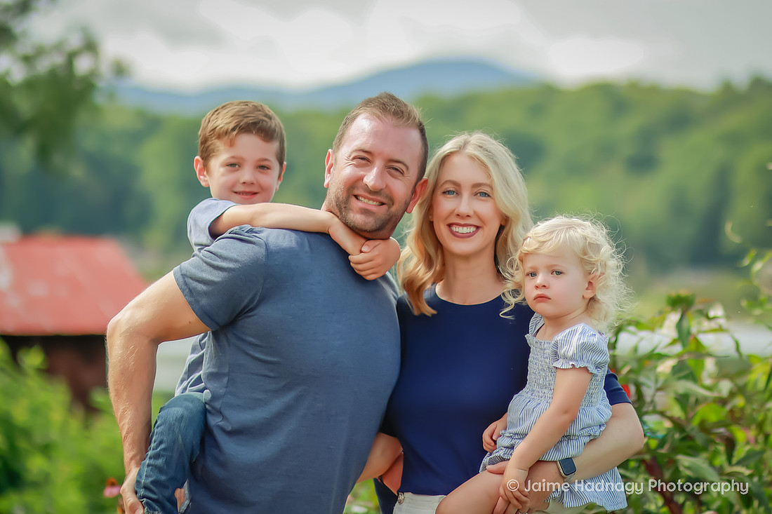 Playful Outdoor Family Photography at Lake Junaluska