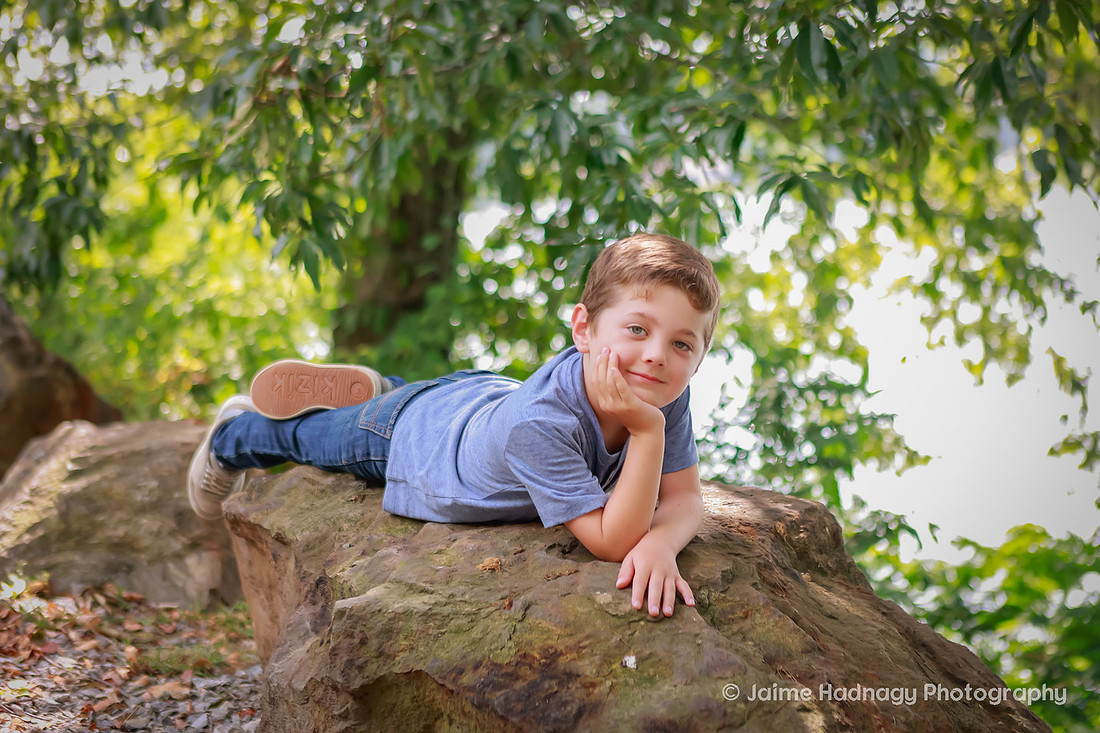 Playful Outdoor Family Photography at Lake Junaluska