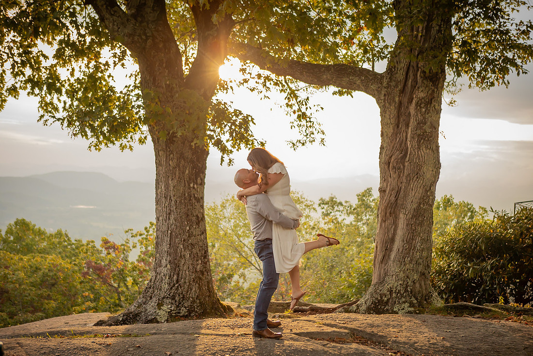 Mountain Engagement Photos | Asheville Photographer