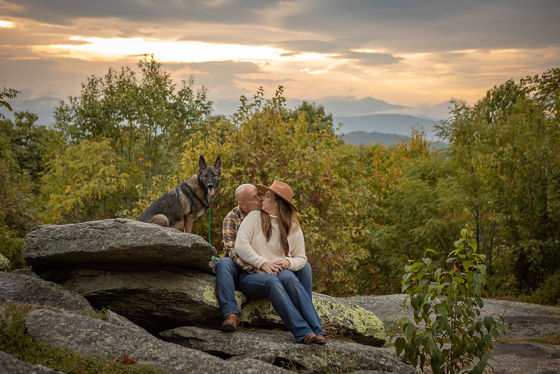 Mountain Engagement Photos | Asheville Photographer