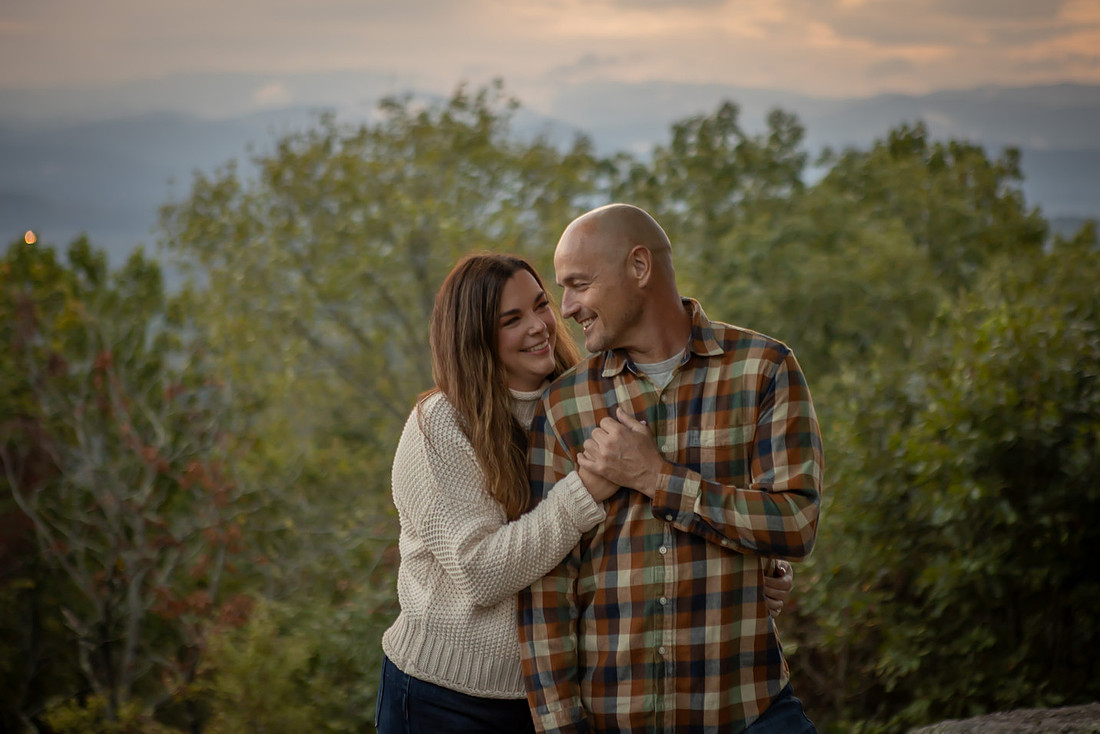 Mountain Engagement Photos | Asheville Photographer