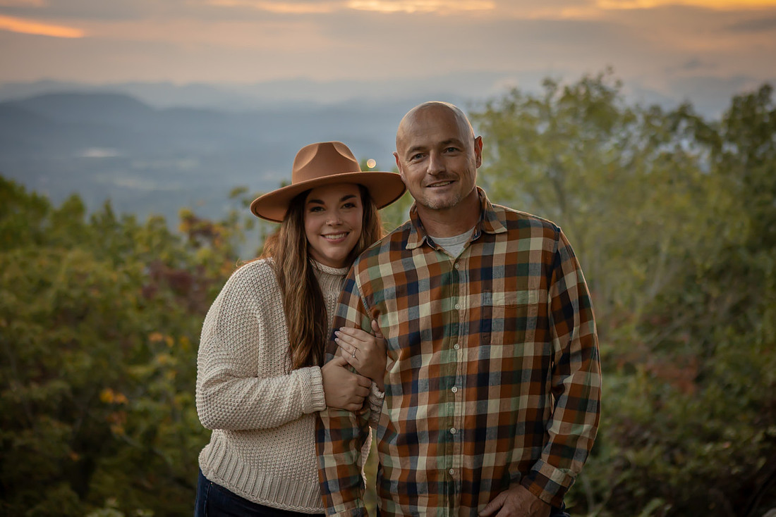 Mountain Engagement Photos | Asheville Photographer
