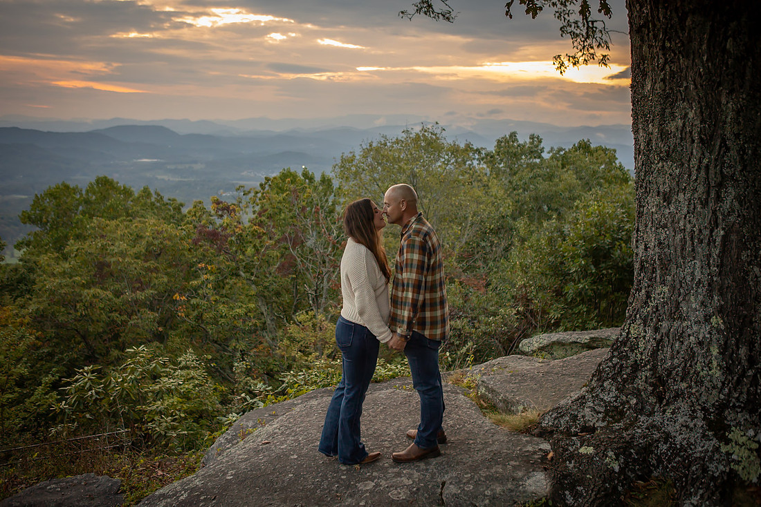 Mountain Engagement Photos | Asheville Photographer