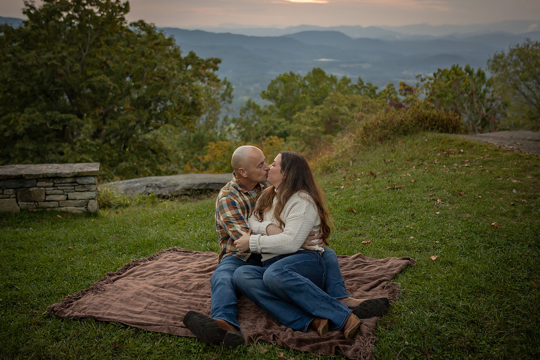 Mountain Engagement Photos | Asheville Photographer
