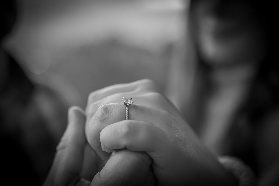 Sunset Engagement Photos in the Mountains