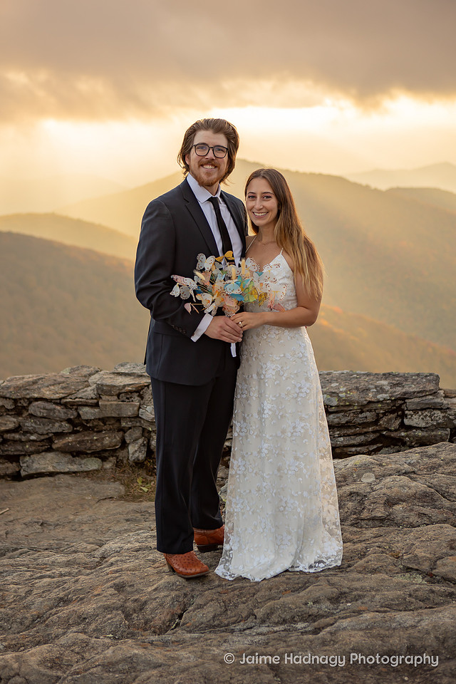 Parkway Elopement Photoshoot | Asheville Wedding Photographer