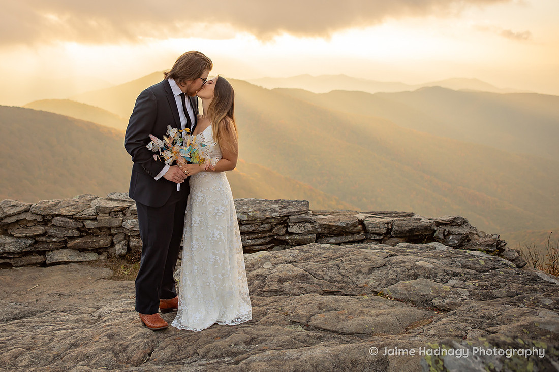 Parkway Elopement Photoshoot | Asheville Wedding Photographer
