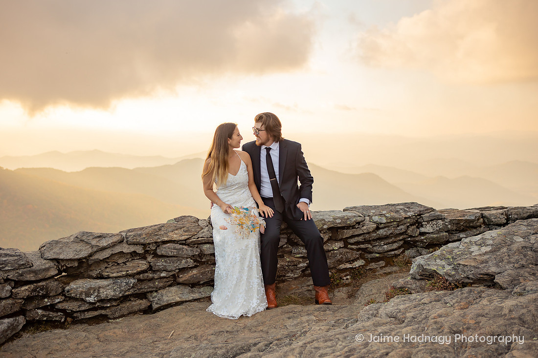 Parkway Elopement Photoshoot | Asheville Wedding Photographer