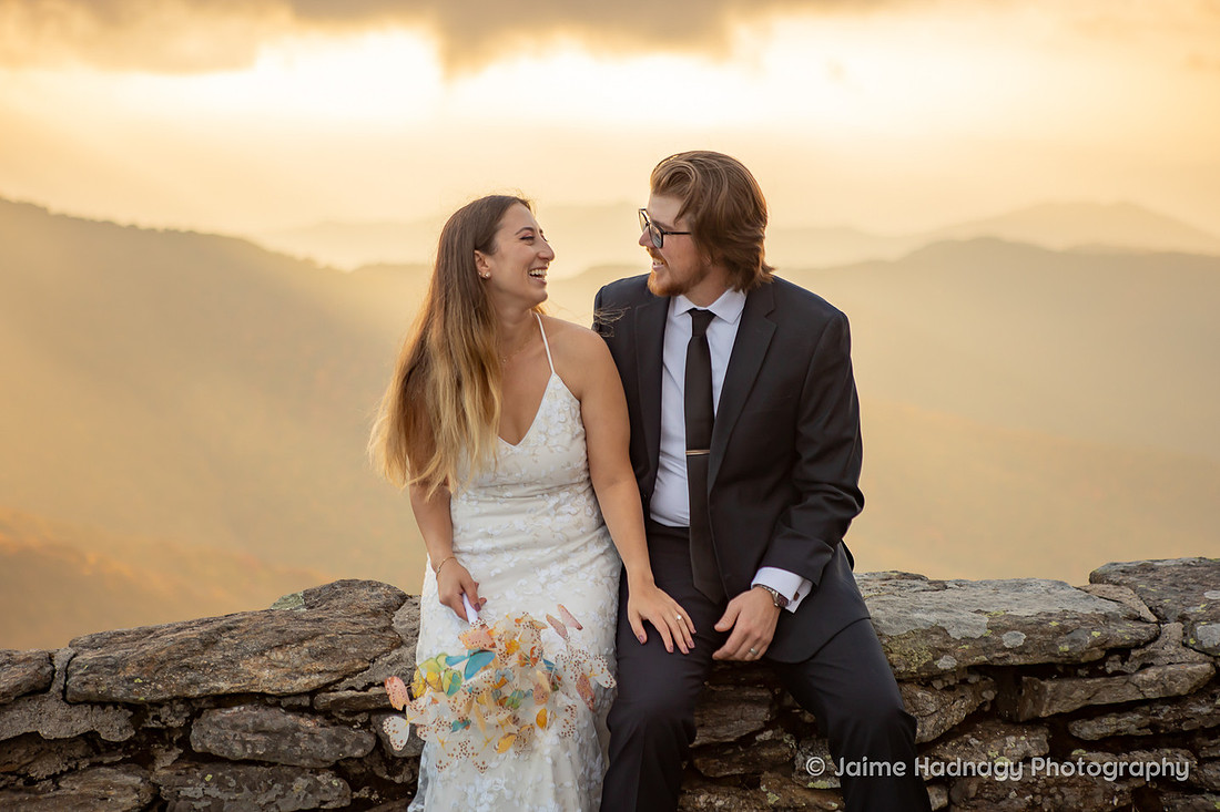 Parkway Elopement Photoshoot | Asheville Wedding Photographer