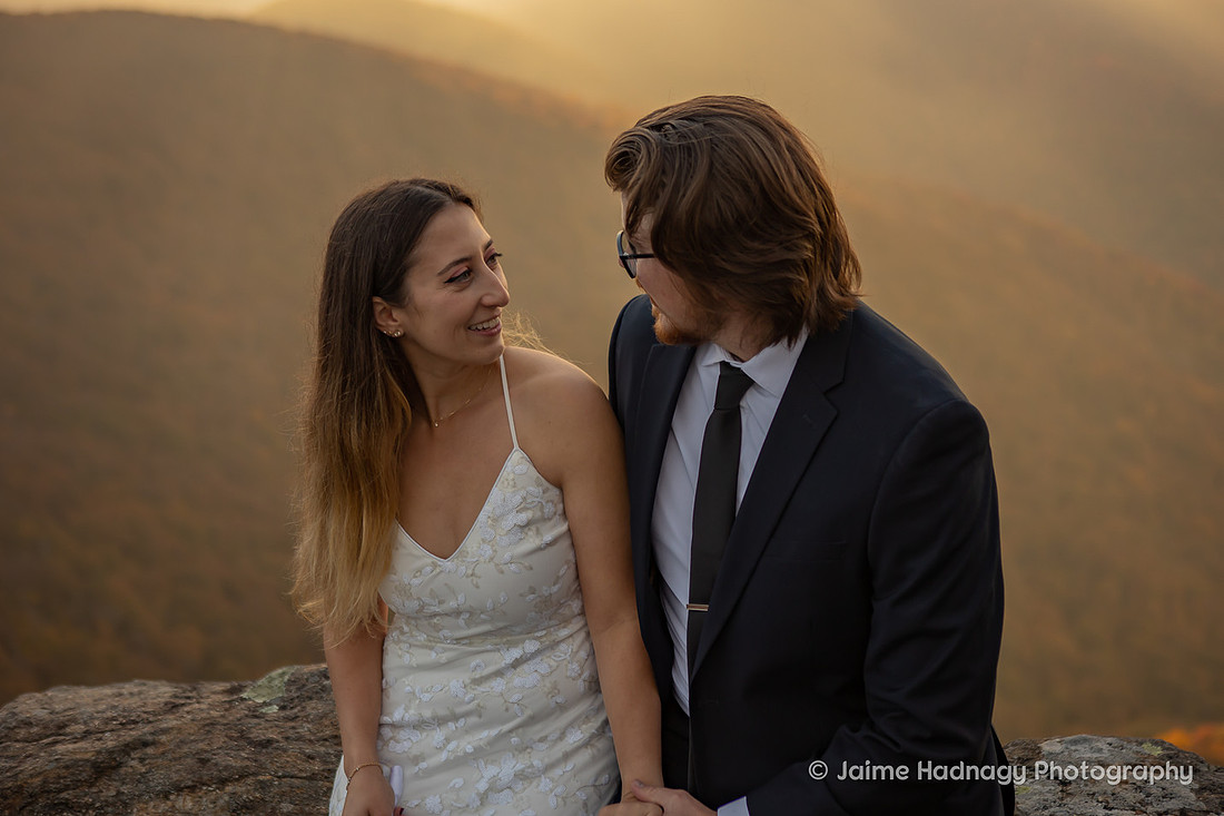 Parkway Elopement Photoshoot | Asheville Wedding Photographer