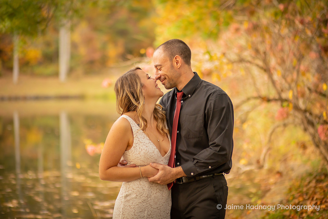 Wedding Photos in Nature with the dog | Asheville Elopement Photographer