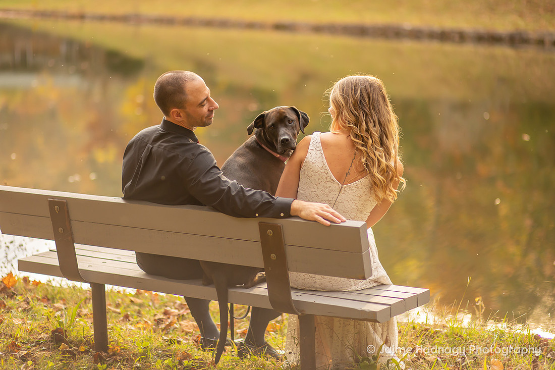 Asheville Elopement Photographer | Fall Wedding Couples Photos