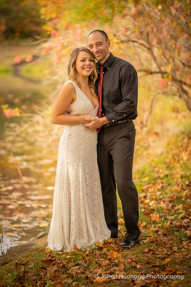Wedding Photos in Nature with the dog | Asheville Elopement Photographer