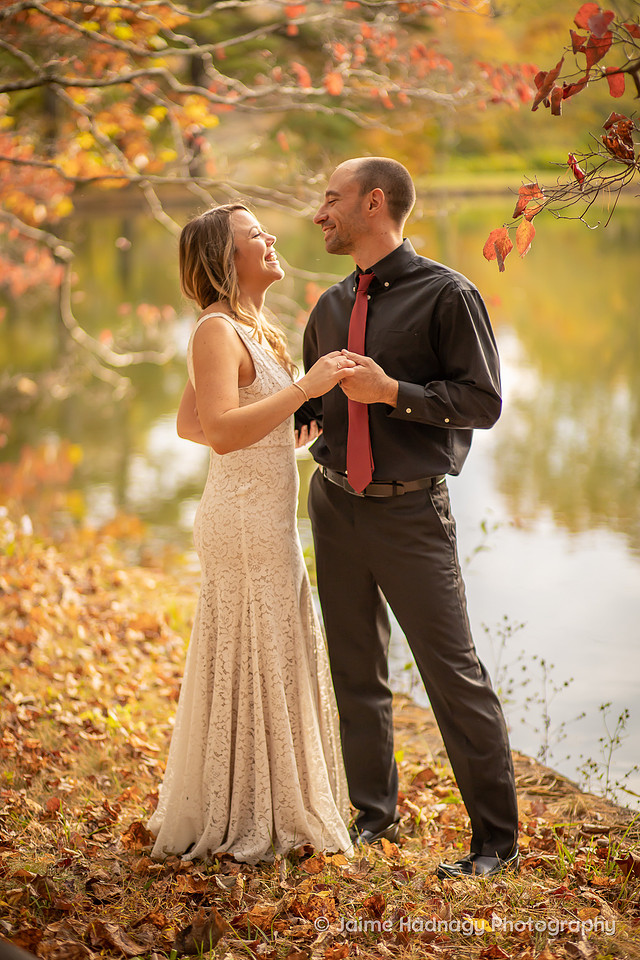 Wedding Photos in Nature with the dog | Asheville Elopement Photographer