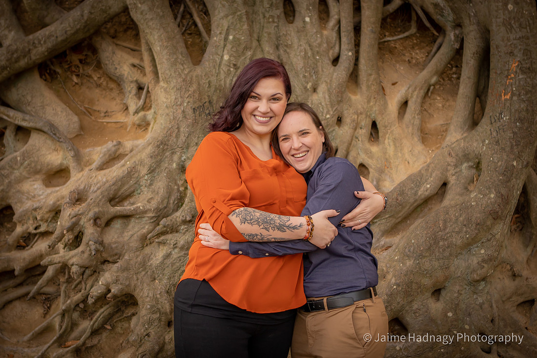 LGBT Proposal at Falls Park in Greenville SC | Surprise Engagement Photographer