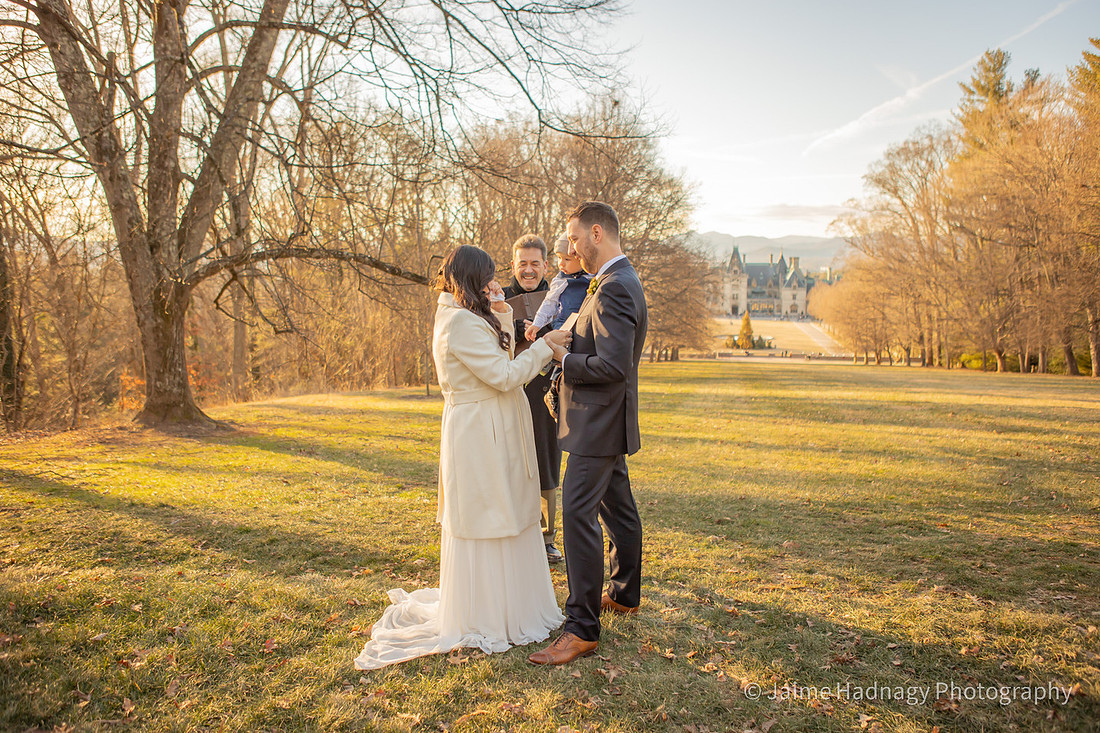 emotional elopement photos | Asheville wedding photographer