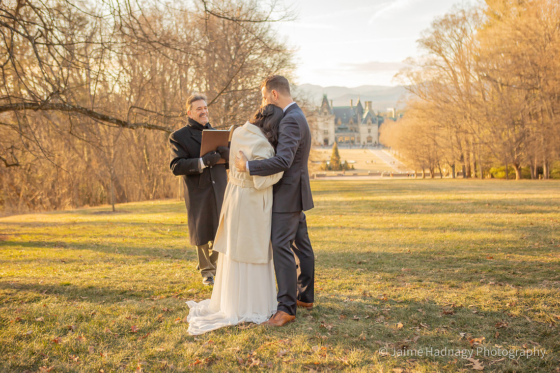 emotional elopement photos | Asheville wedding photographer