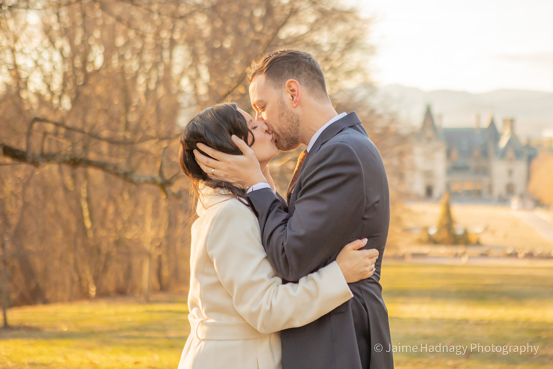 Sunset Elopement Photos Asheville