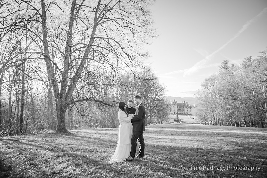 Sunset Elopement Photos Asheville