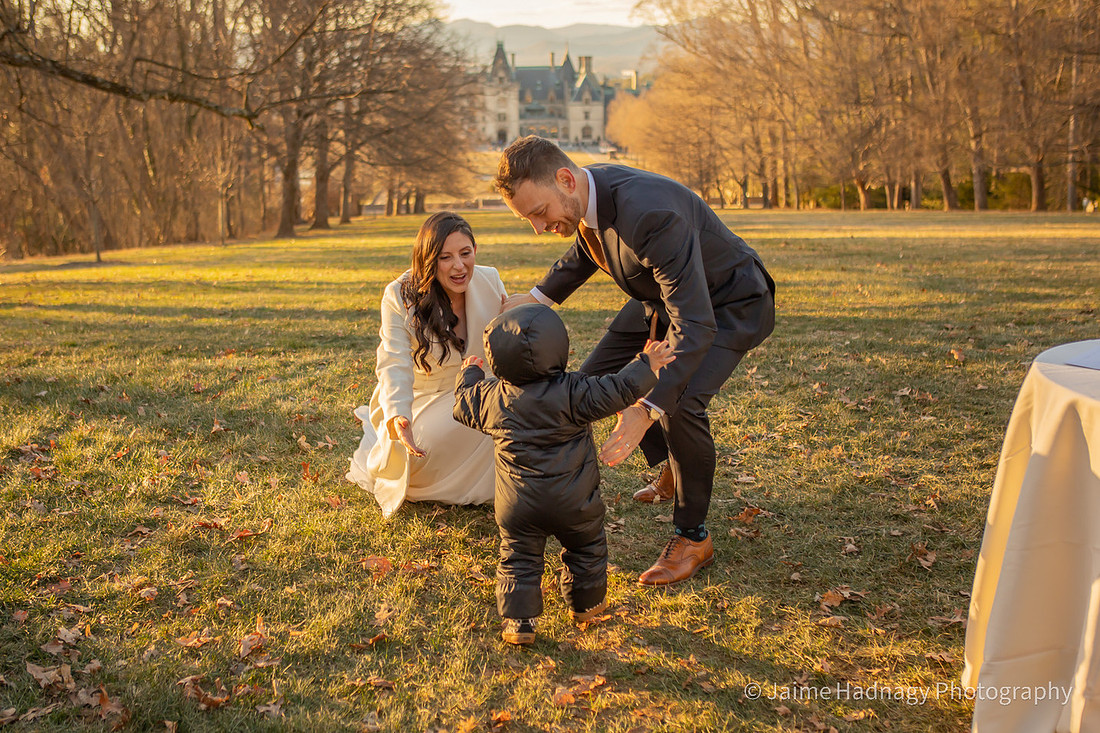 Sunset Elopement Photos Asheville