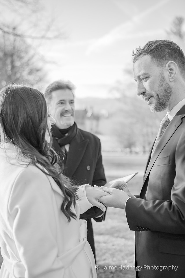Sunset Elopement Photos Asheville