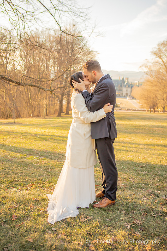 Sunset Elopement Photos Asheville