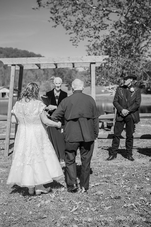 Country Western Destination Wedding Western North Carolina Mountains | Asheville Elopement Photographer