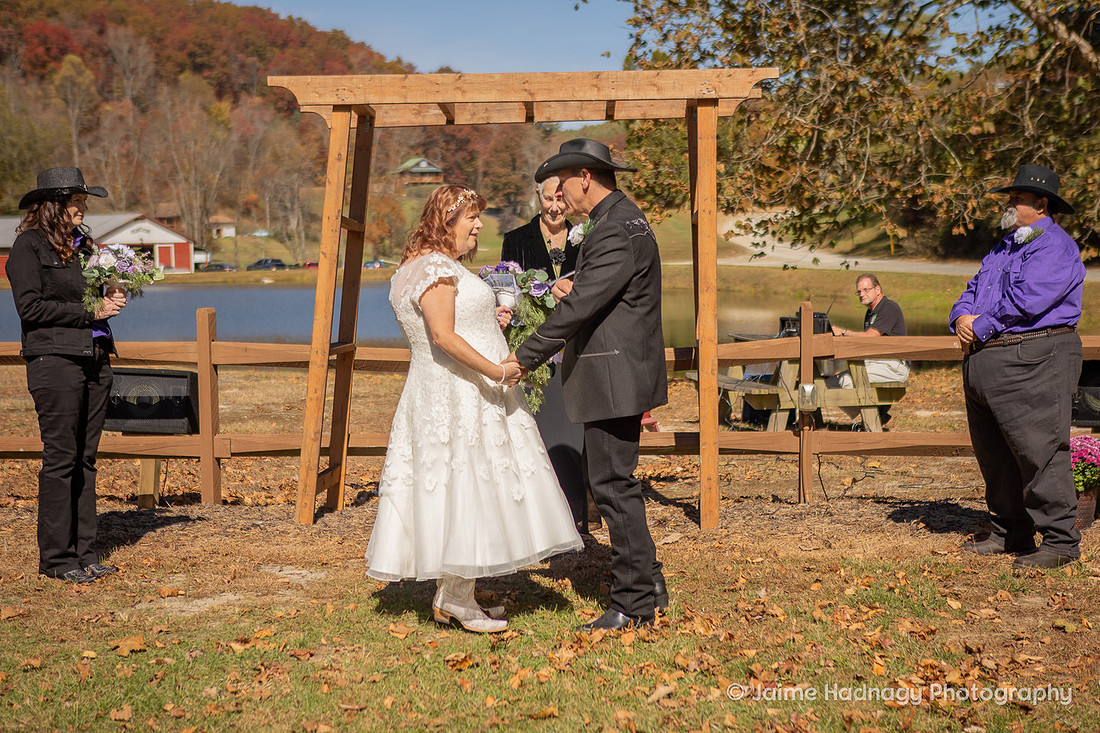 Country Western Destination Wedding Western North Carolina Mountains | Asheville Elopement Photographer