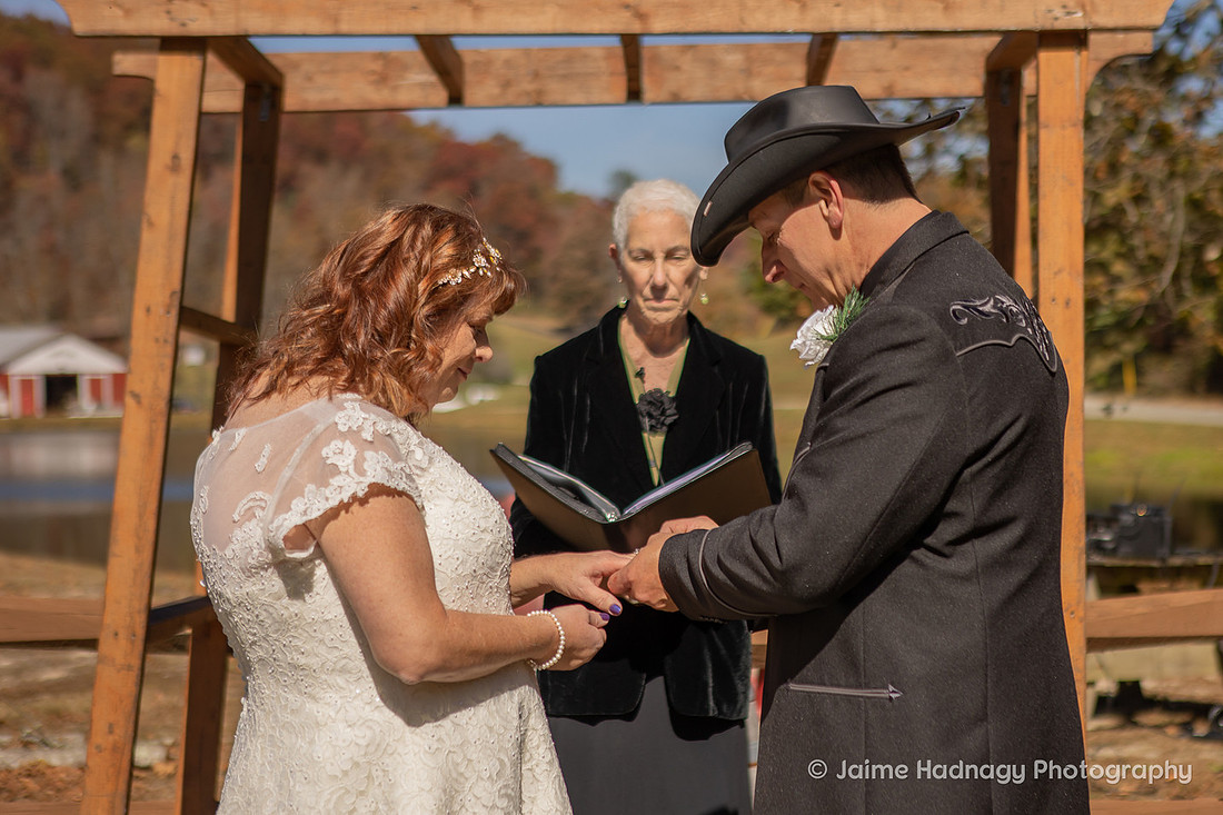 Country Western Destination Wedding Western North Carolina Mountains | Asheville Elopement Photographer