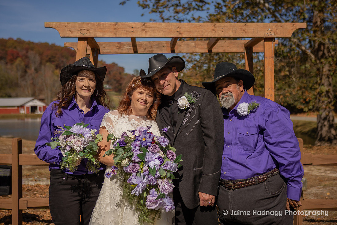Wedding at Springmaid Mountain in Spruce Pine | NC Elopement Photogapher