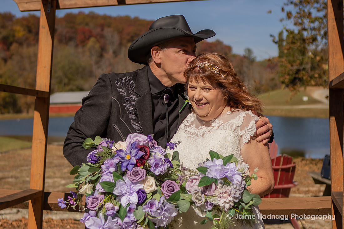 Small Outdoor Wedding at Springmaid Mountain | Asheville Photographer