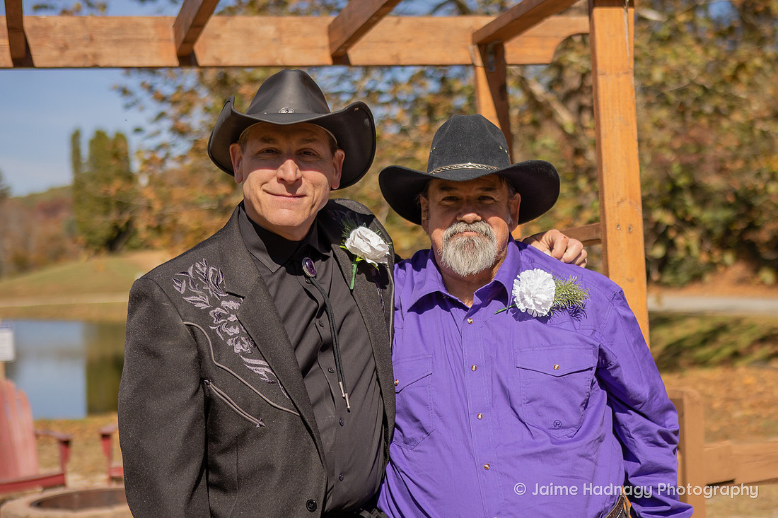 Small Outdoor Wedding at Springmaid Mountain | Asheville Photographer
