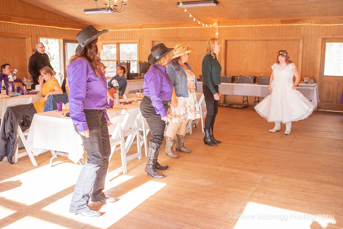 Wedding Reception Photos at Springmaid Mountain Spruce Pine | WNC Elopement Photographer