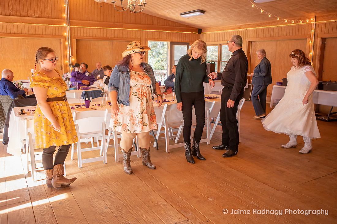 Wedding Reception Photos at Springmaid Mountain Spruce Pine | WNC Elopement Photographer