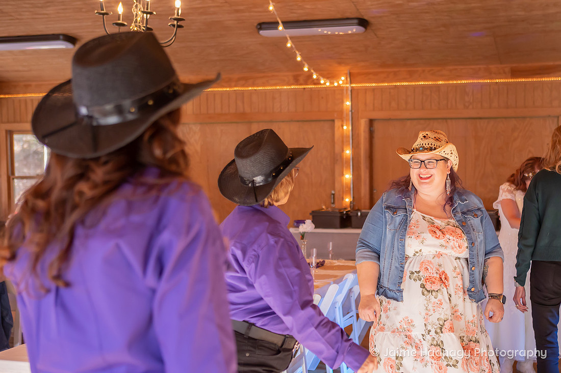 Wedding Reception Photos at Springmaid Mountain Spruce Pine | WNC Elopement Photographer