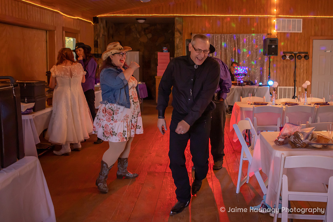 Wedding Reception Photos at Springmaid Mountain Spruce Pine | WNC Elopement Photographer