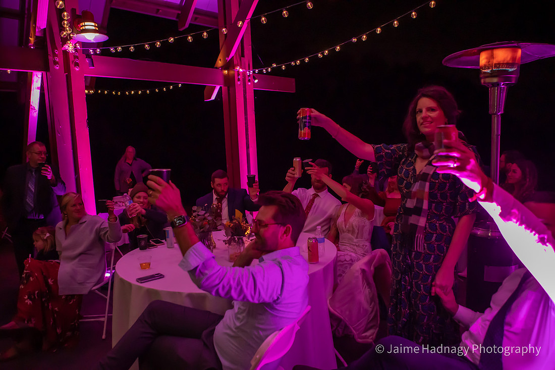 Indoor Outdoor Wedding Reception Photos at Innisfree Farm Hendersonville | Asheville Photographer