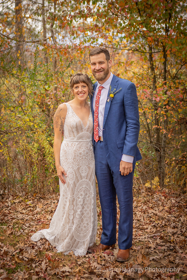 First Look Wedding Photos Outdoors | Asheville Elopement Photographer