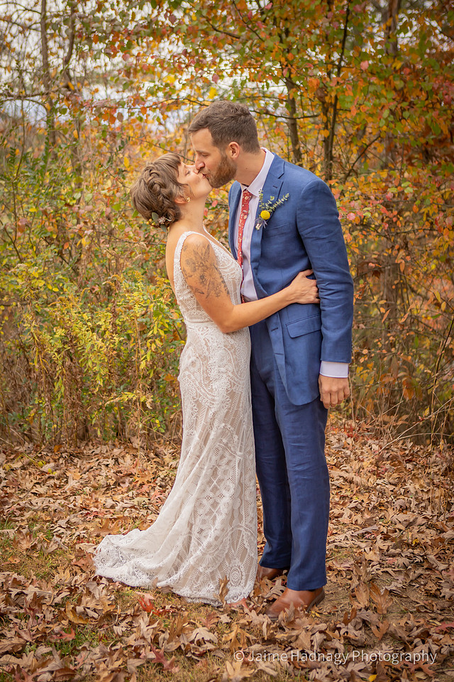First Look Wedding Photos Outdoors | Asheville Elopement Photographer