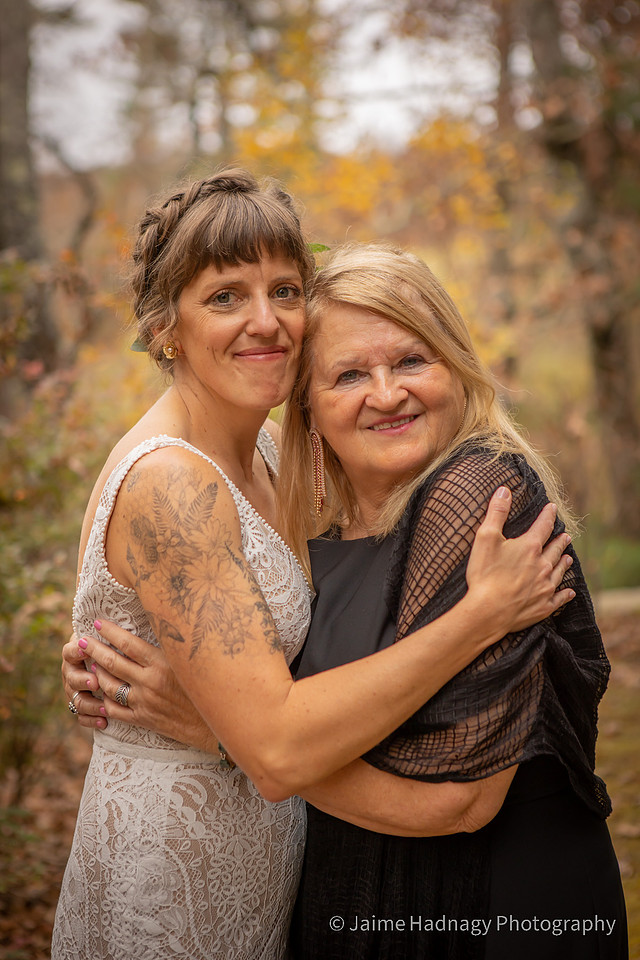 First Look Wedding Photos Outdoors | Asheville Elopement Photographer
