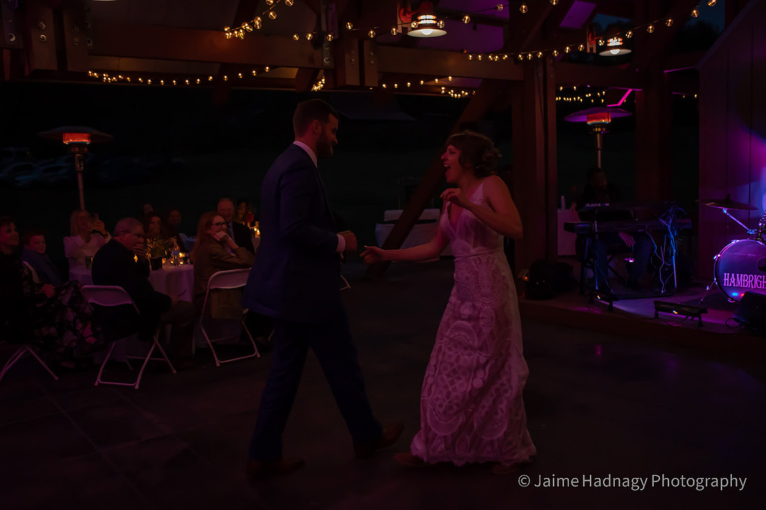 Indoor Outdoor Wedding Reception Photos at Innisfree Farm Hendersonville | Asheville Photographer