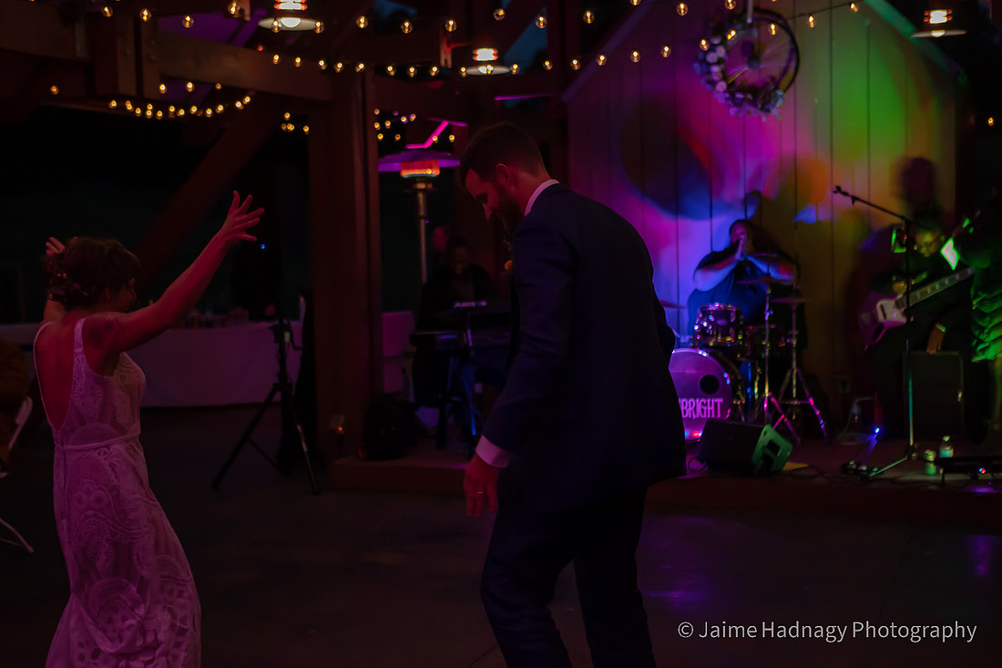 Indoor Outdoor Wedding Reception Photos at Innisfree Farm Hendersonville | Asheville Photographer