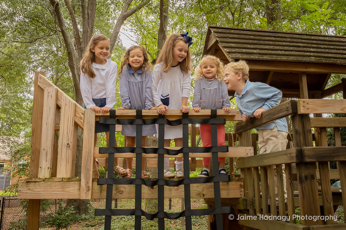 Extended Family Photoshoot with little kids | Asheville Photographer