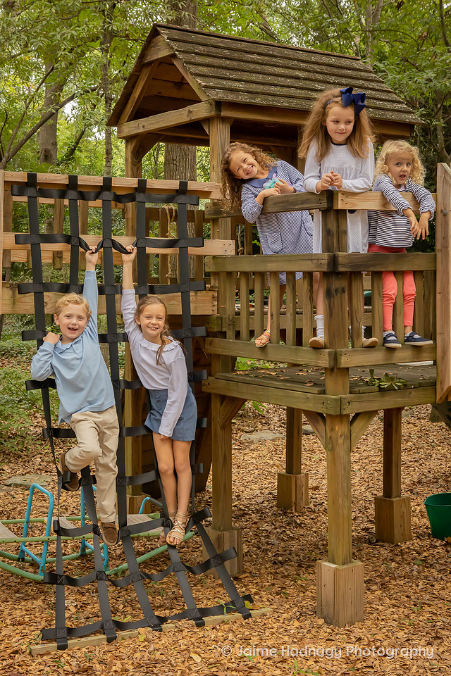Extended Family Photoshoot with little kids | Asheville Photographer