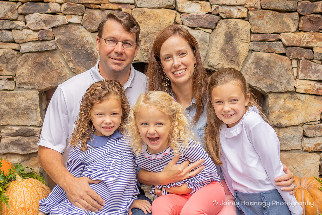 Extended Family Photoshoot with Grandchildren | Asheville Photographer